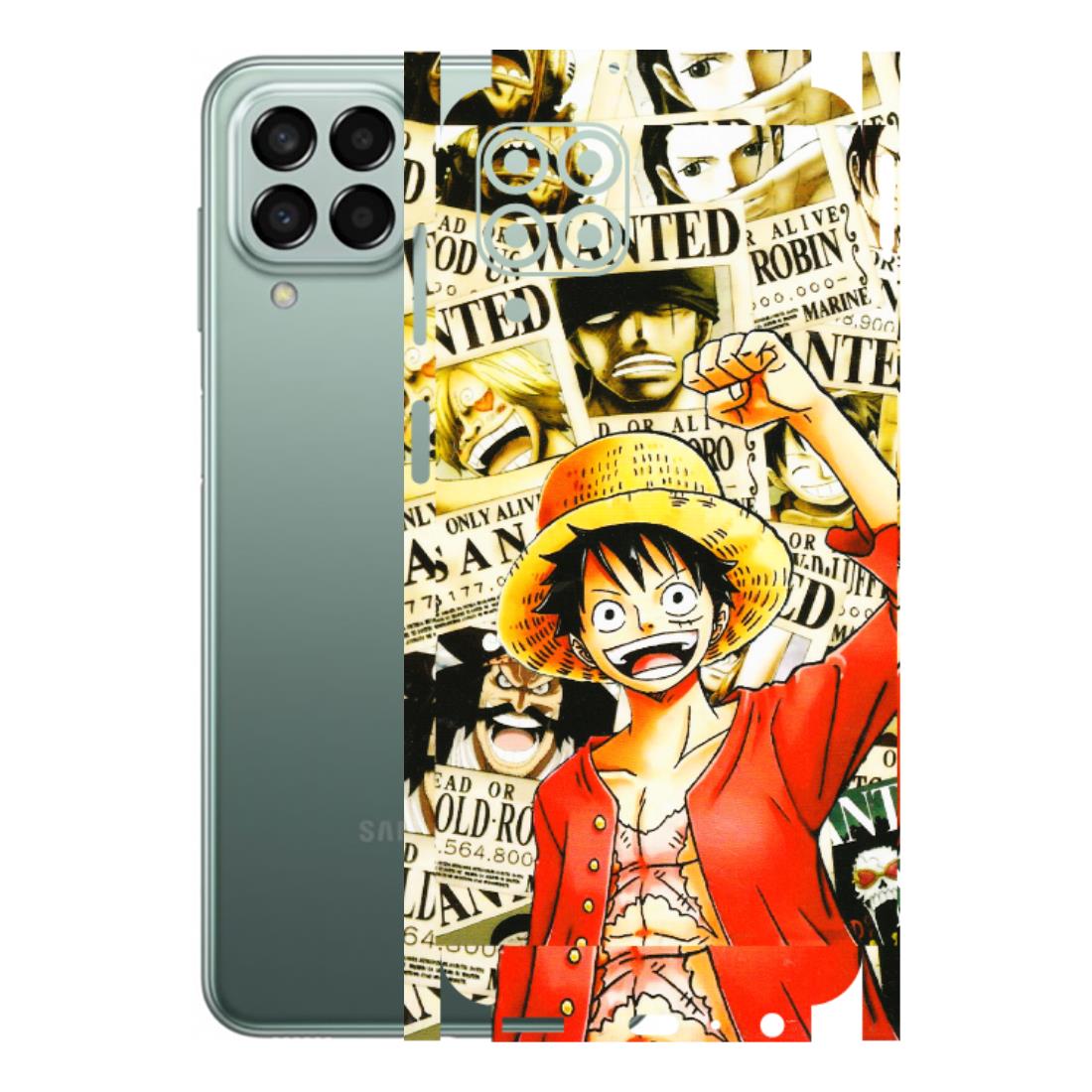 Samsung M/F/Note/Flip and C Phone Skins (All Models) - Luffy Anime - 3D Embossed Finish (L-177) Samsung Galaxy M33 (5G)