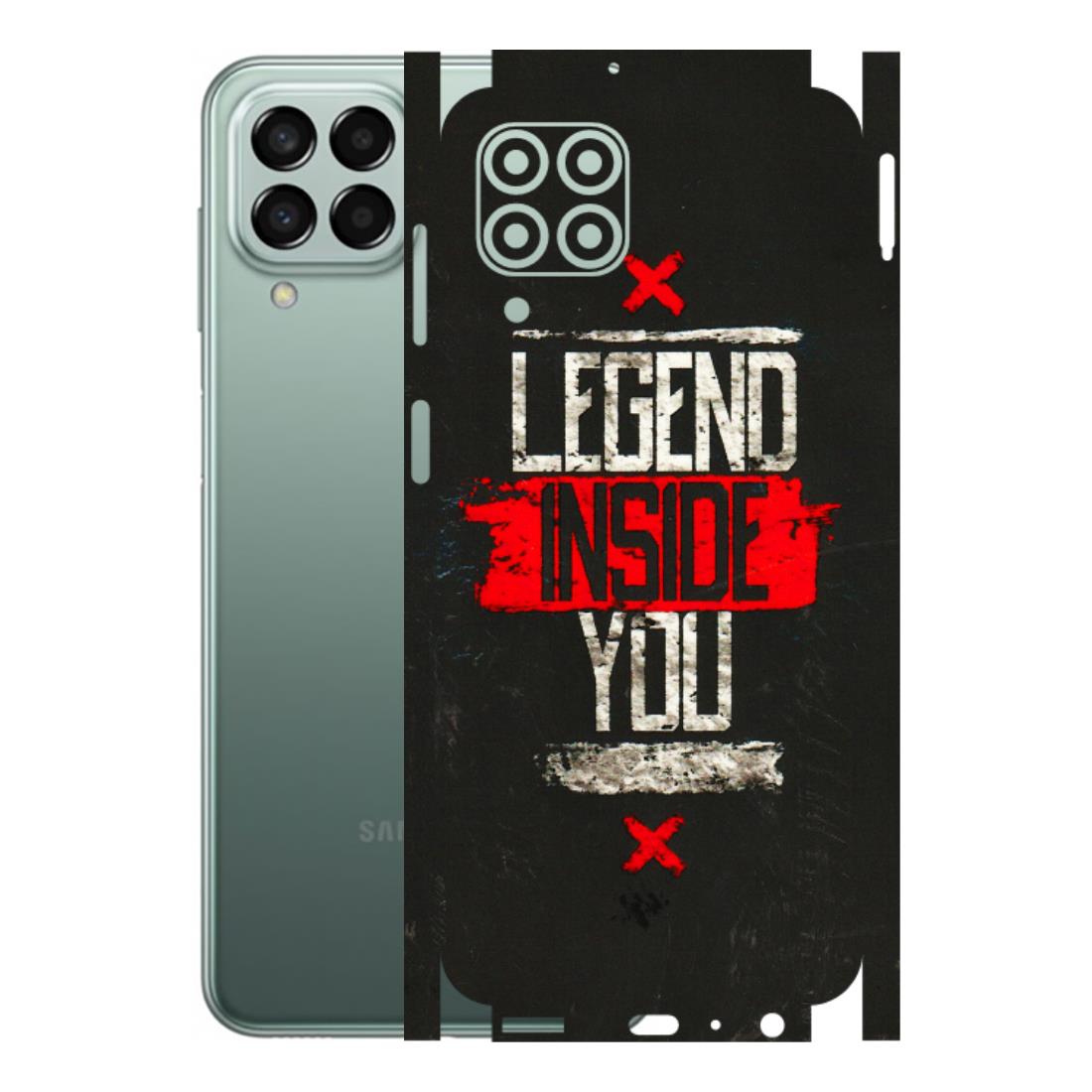 Samsung M/F/Note/Flip and C Phone Skins (All Models) - Legend Inside You - 3D Embossed Finish (L-186) Samsung Galaxy M33 (5G)