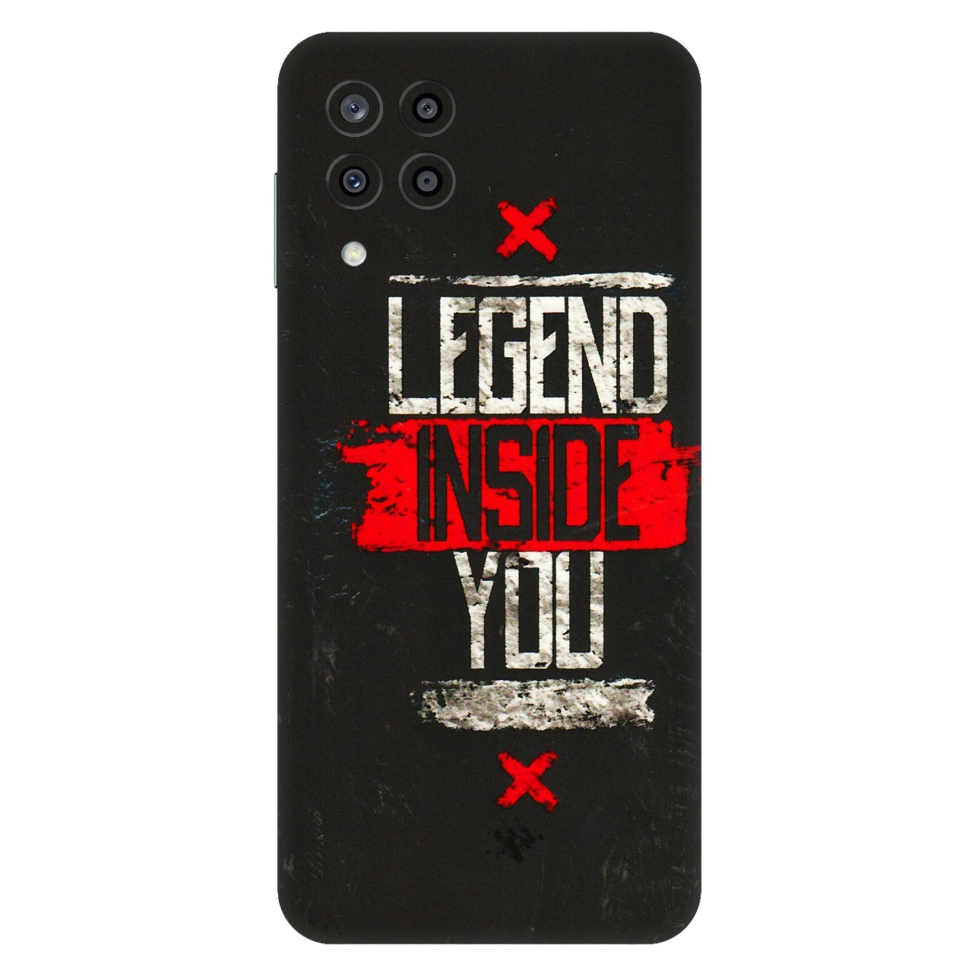 Samsung M/F/Note/Flip and C Phone Skins (All Models) - Legend Inside You - 3D Embossed Finish (L-186) Samsung Galaxy M33 (5G)