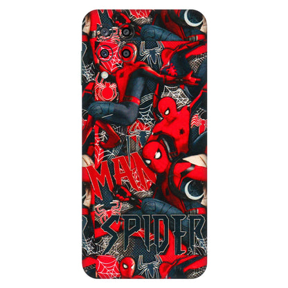 Samsung M/F/Note/Flip and C Phone Skins (All Models) - SpiderMan Cool - 3D Embossed Finish (L-188) Samsung Galaxy M33 (5G)