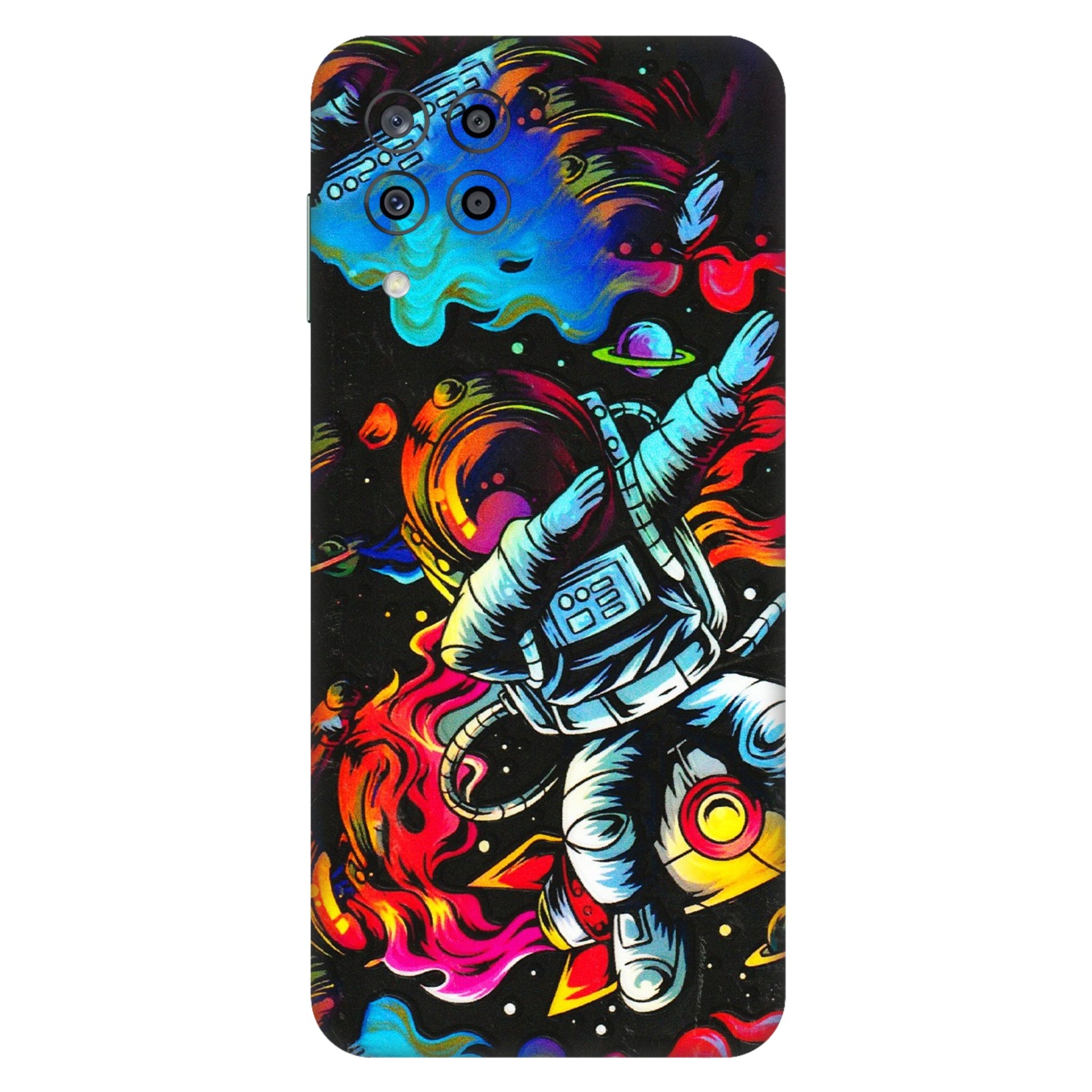 Samsung M/F/Note/Flip and C Phone Skins (All Models) - Astronaut Dope - 3D Embossed Finish (L-191) Samsung Galaxy M33 (5G)