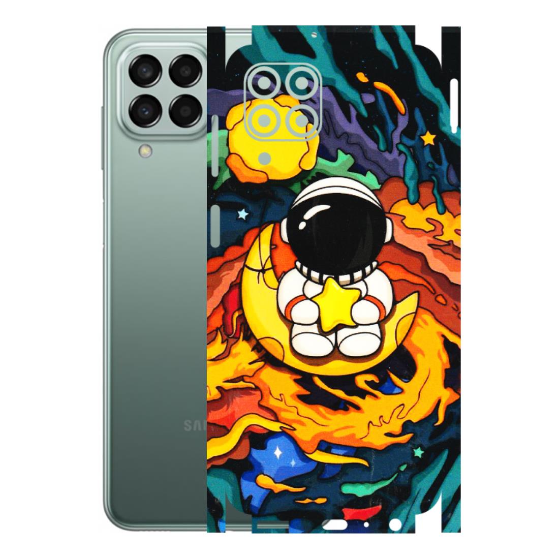 Samsung M/F/Note/Flip and C Phone Skins (All Models) - Baby Astronaut - 3D Embossed Finish (L-197) Samsung Galaxy M33 (5G)