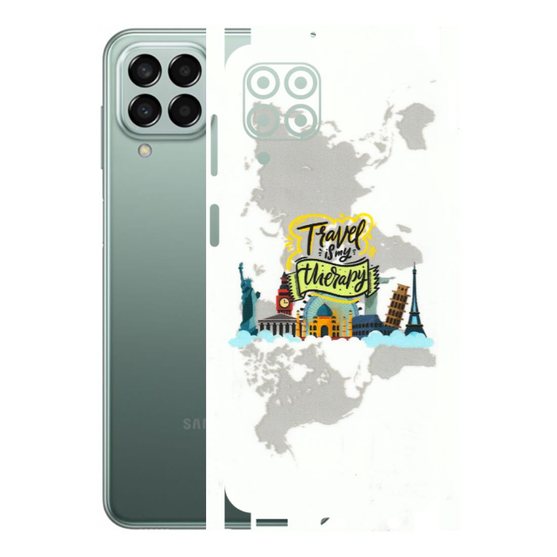 Samsung M/F/Note/Flip and C Phone Skins (All Models) - Travel Therapy - 3D Embossed Finish (L-199) Samsung Galaxy M33 (5G)