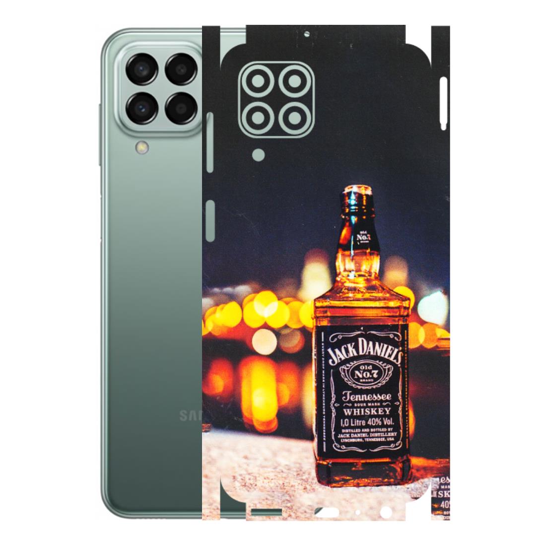 Samsung M/F/Note/Flip and C Phone Skins (All Models) - JD Whiskey Bottle - 3D Embossed Finish (L-20) Samsung Galaxy M33 (5G)