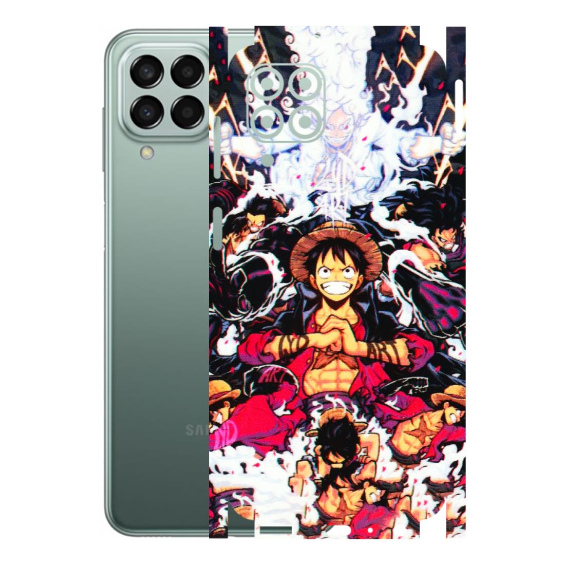 Samsung M/F/Note/Flip and C Phone Skins (All Models) - Luffy Anime Character - 3D Embossed Finish (L-203) Samsung Galaxy M33 (5G)