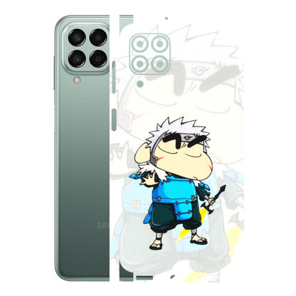 Samsung M/F/Note/Flip and C Phone Skins (All Models) - Angry Young Shinchan - 3D Embossed Finish (L-226) Samsung Galaxy M33 (5G)