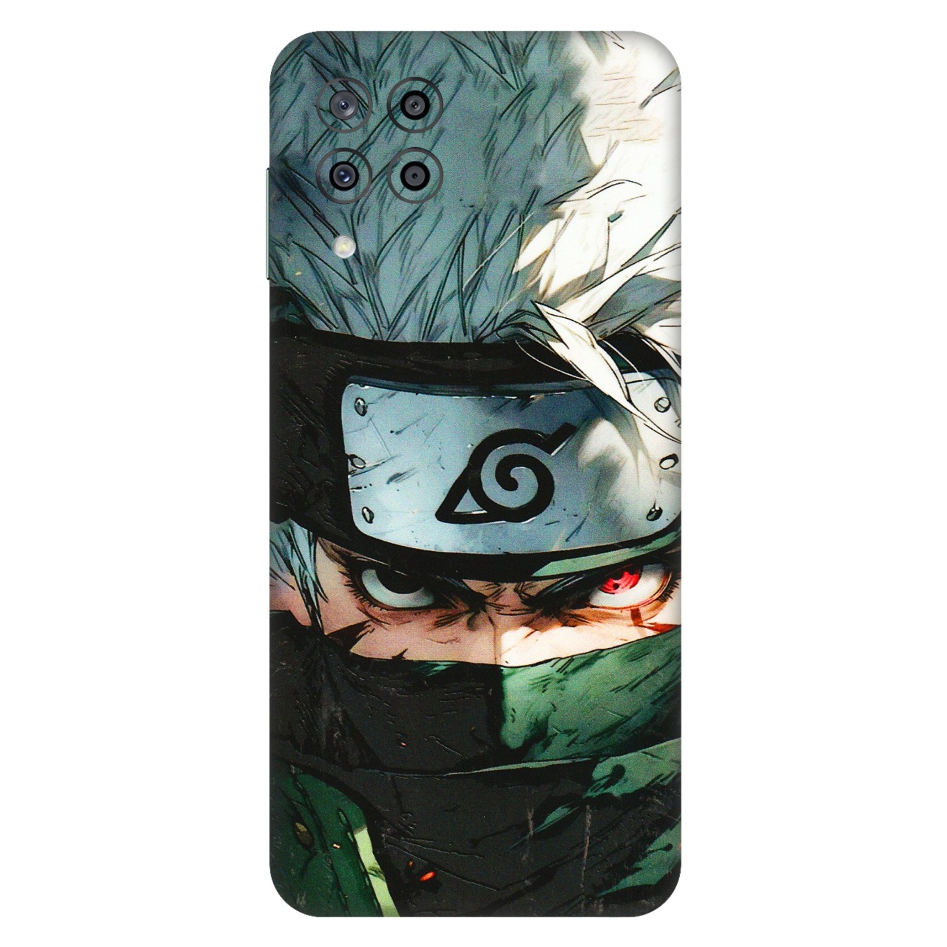 Samsung M/F/Note/Flip and C Phone Skins (All Models) - Kakashi Red Eye Focus - 3D Embossed Finish (L-227) Samsung Galaxy M33 (5G)