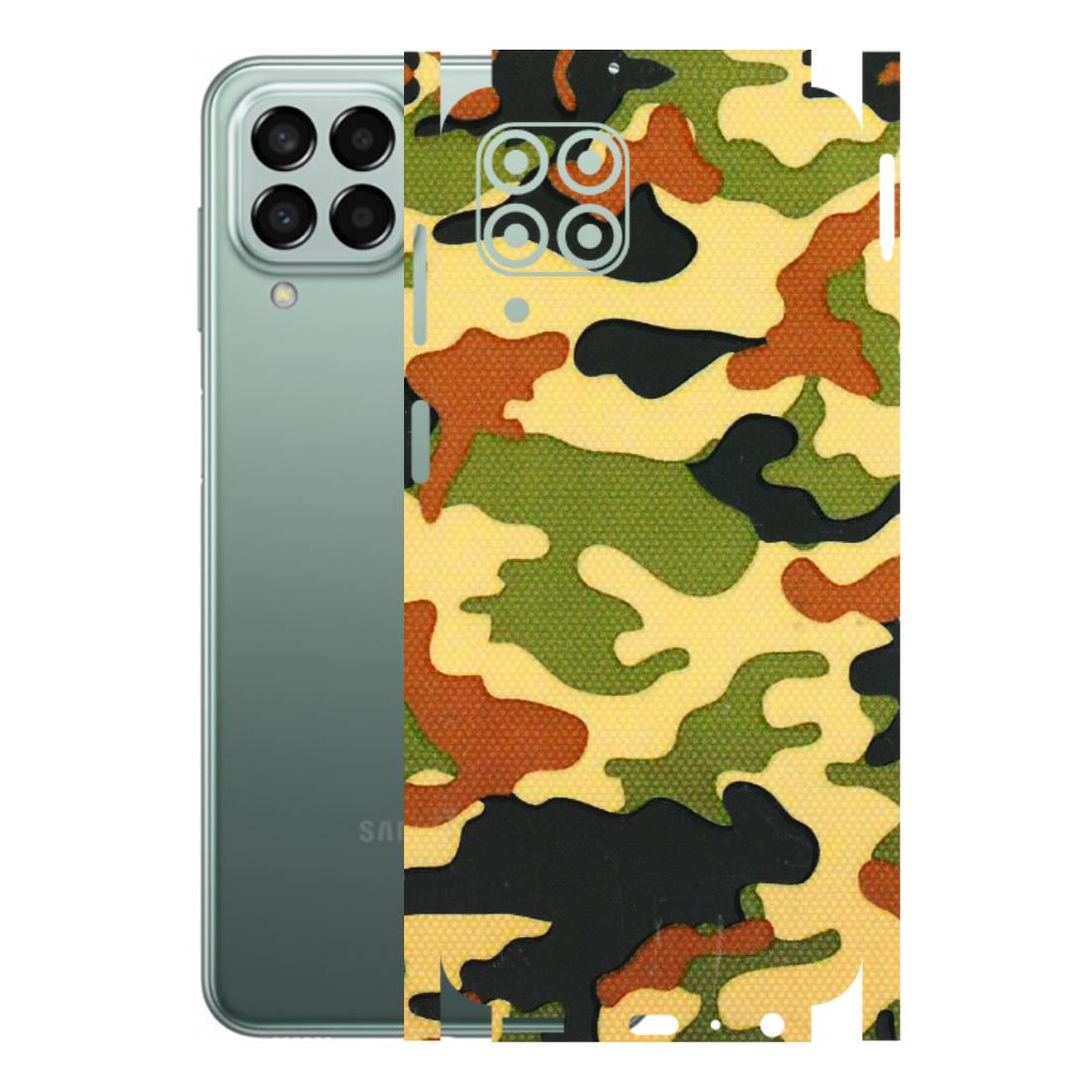 Samsung M/F/Note/Flip and C Phone Skins (All Models) - Indian Military - 3D Embossed Finish (L-234) Samsung Galaxy M33 (5G)
