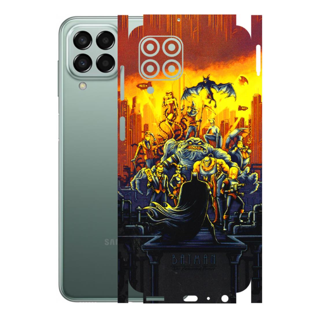 Samsung M/F/Note/Flip and C Phone Skins (All Models) - Games Doodles - 3D Embossed Finish (L-24) Samsung Galaxy M33 (5G)