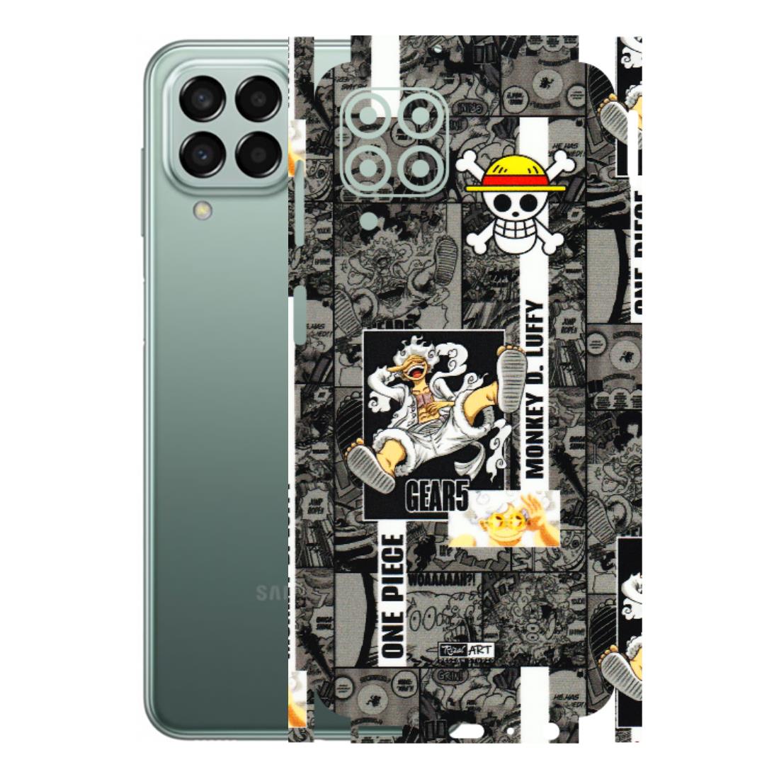Samsung M/F/Note/Flip and C Phone Skins (All Models) - Cuffy Anime MonkeyCamic - 3D Embossed Finish (L-242) Samsung Galaxy M33 (5G)