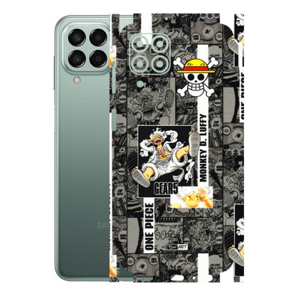Samsung M/F/Note/Flip and C Phone Skins (All Models) - Cuffy Anime MonkeyCamic - 3D Embossed Finish (L-242) Samsung Galaxy M33 (5G)