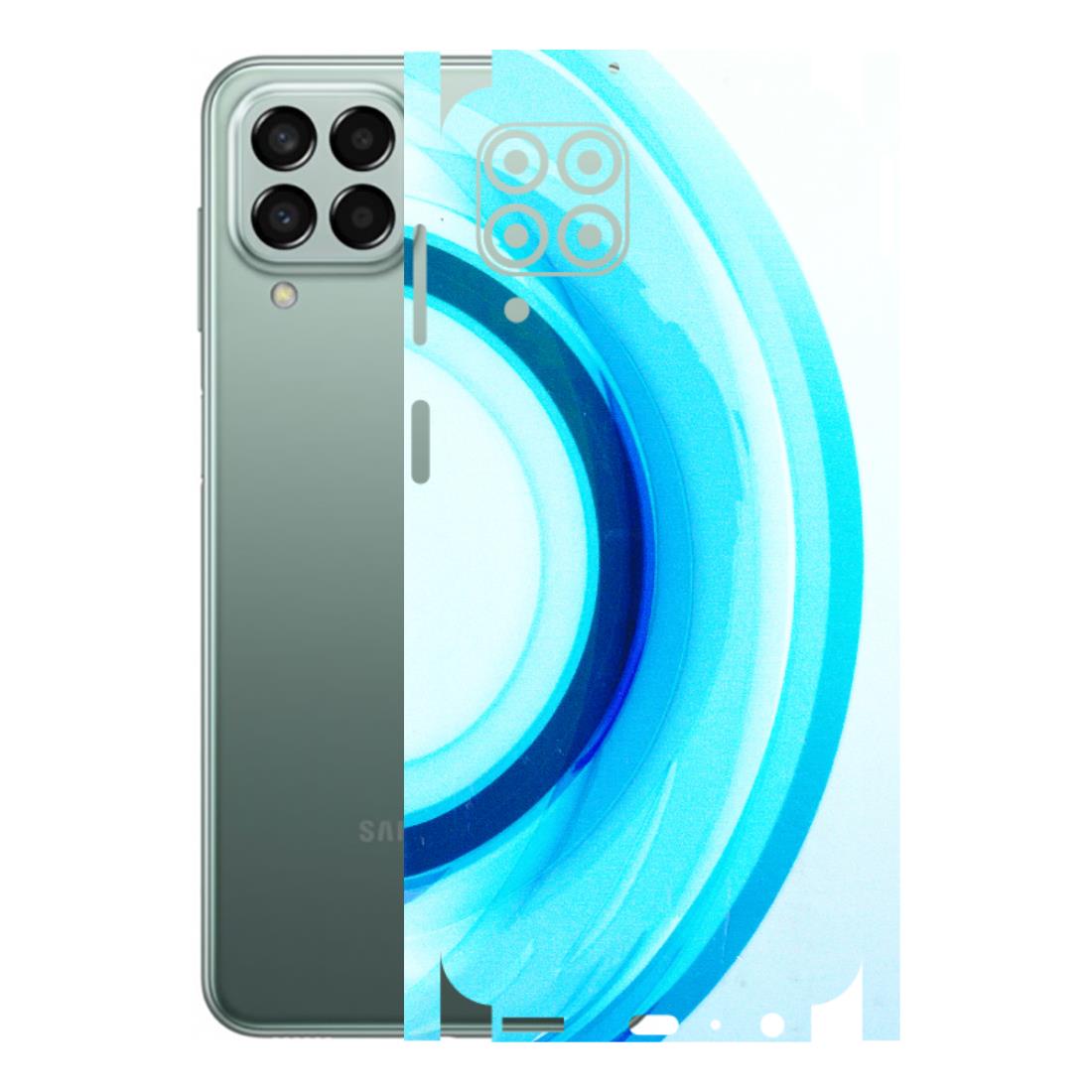 Samsung M/F/Note/Flip and C Phone Skins (All Models) - The Blue Curve - 3D Embossed Finish (L-244) Samsung Galaxy M33 (5G)