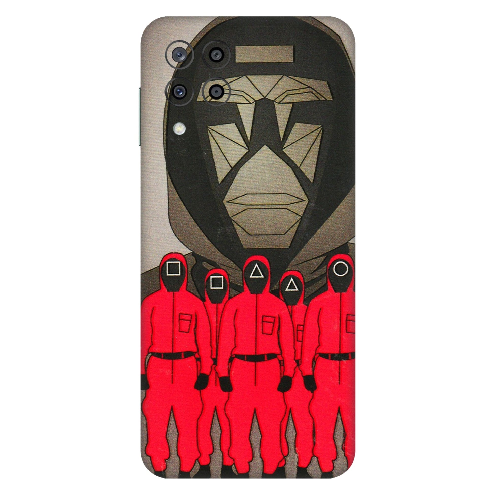 Samsung M/F/Note/Flip and C Phone Skins (All Models) - Squid Game Hero - 3D Embossed Finish (L-245) Samsung Galaxy M33 (5G)
