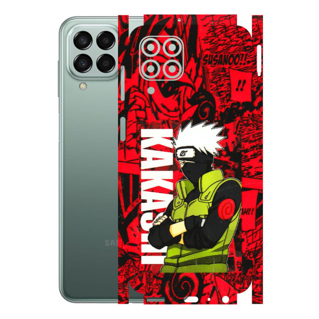 Samsung M/F/Note/Flip and C Phone Skins (All Models) - Kakashi Red Anime - 3D Embossed Finish (L-251) Samsung Galaxy M33 (5G)