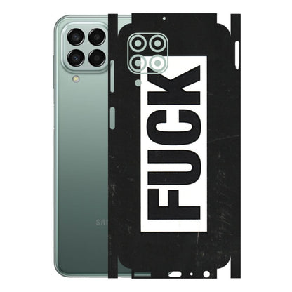 Samsung M/F/Note/Flip and C Phone Skins (All Models) - The F Word - 3D Embossed Finish (L-255) Samsung Galaxy M33 (5G)