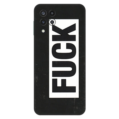Samsung M/F/Note/Flip and C Phone Skins (All Models) - The F Word - 3D Embossed Finish (L-255) Samsung Galaxy M33 (5G)