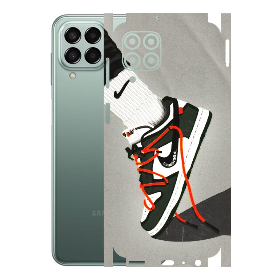 Samsung M/F/Note/Flip and C Phone Skins (All Models) - New Grey Sneaker - 3D Embossed Finish (L-261) Samsung Galaxy M33 (5G)