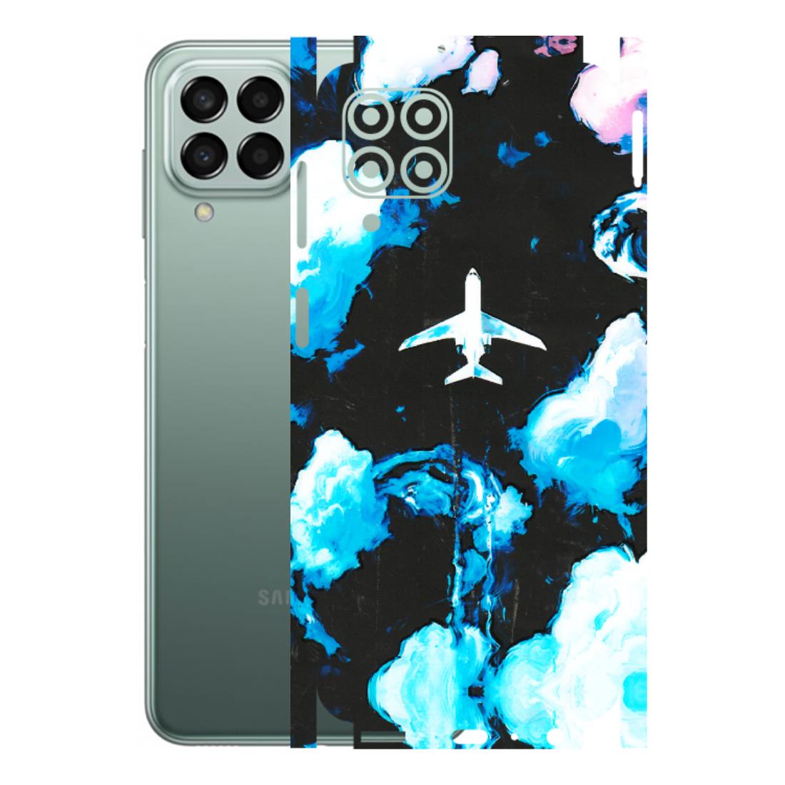 Samsung M/F/Note/Flip and C Phone Skins (All Models) - Travel In Airline - 3D Embossed Finish (L-264) Samsung Galaxy M33 (5G)