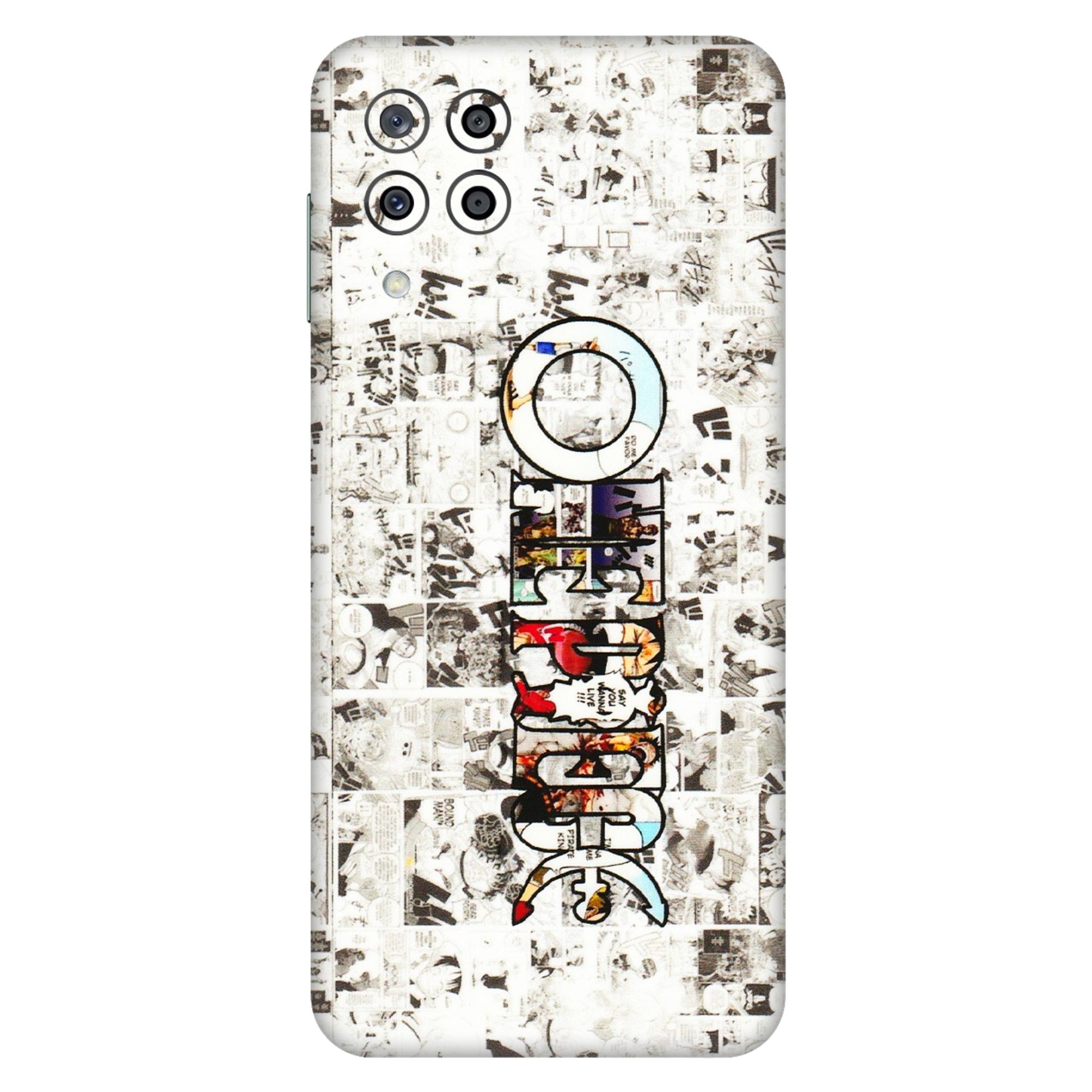 Samsung M/F/Note/Flip and C Phone Skins (All Models) - One Piece Manga - 3D Embossed Finish (L-26) Samsung Galaxy M33 (5G)