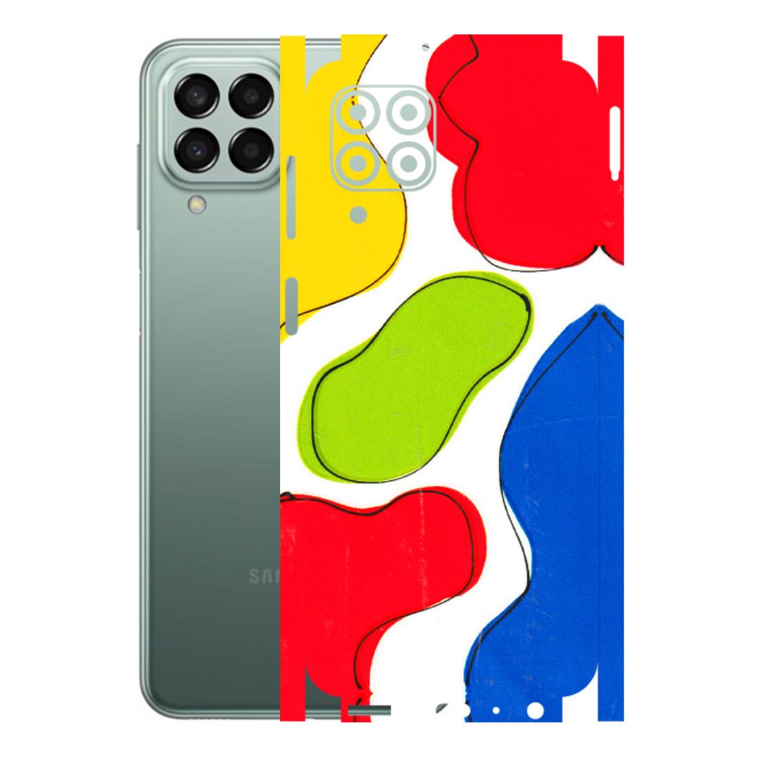 Samsung M/F/Note/Flip and C Phone Skins (All Models) - RGB Colour Paint - 3D Embossed Finish (L-284) Samsung Galaxy M33 (5G)