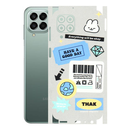 Samsung M/F/Note/Flip and C Phone Skins (All Models) - Will Be Okay Design - 3D Embossed Finish (L-316) Samsung Galaxy M33 (5G)