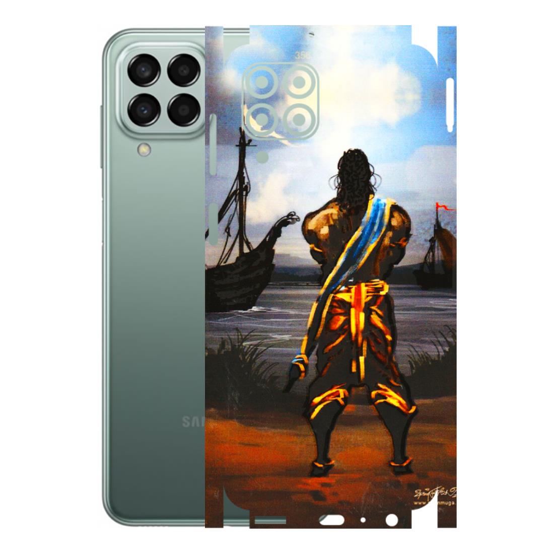 Samsung M/F/Note/Flip and C Phone Skins (All Models) - Heavenly God Figure - 3D Embossed Finish (L-34) Samsung Galaxy M33 (5G)