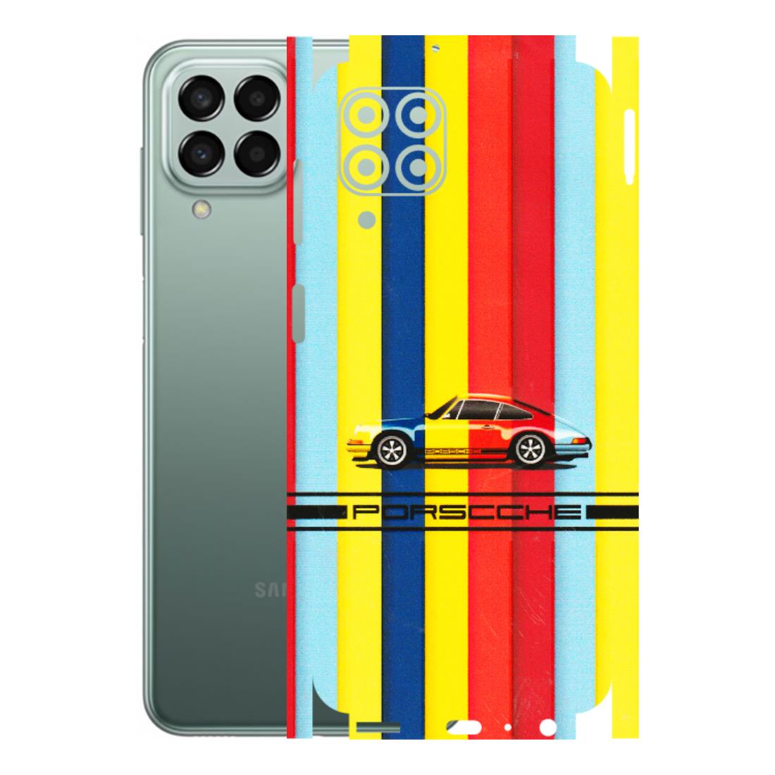 Samsung M/F/Note/Flip and C Phone Skins (All Models) - Multicolour Porche - 3D Embossed Finish (L-39) Samsung Galaxy M33 (5G)