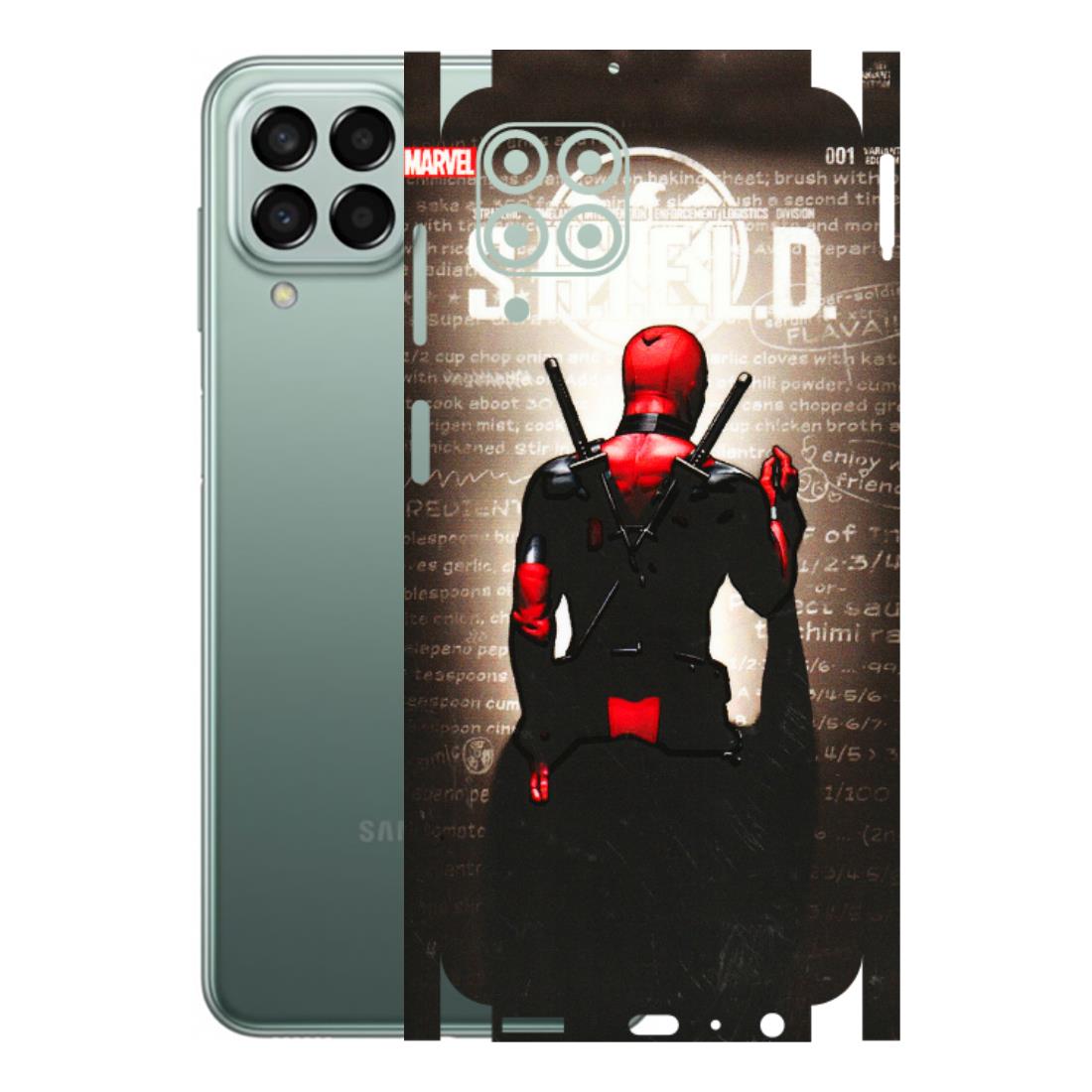 Samsung M/F/Note/Flip and C Phone Skins (All Models) - Deadpool - 3D Embossed Finish (L-56) Samsung Galaxy M33 (5G)