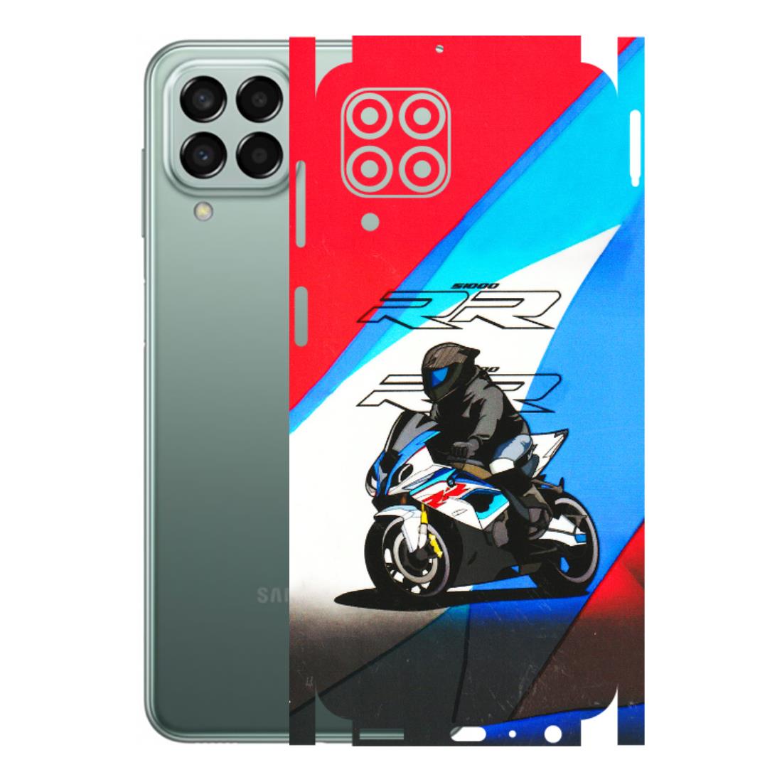 Samsung M/F/Note/Flip and C Phone Skins (All Models) - Bikers Love - 3D Embossed Finish (L-58) Samsung Galaxy M33 (5G)