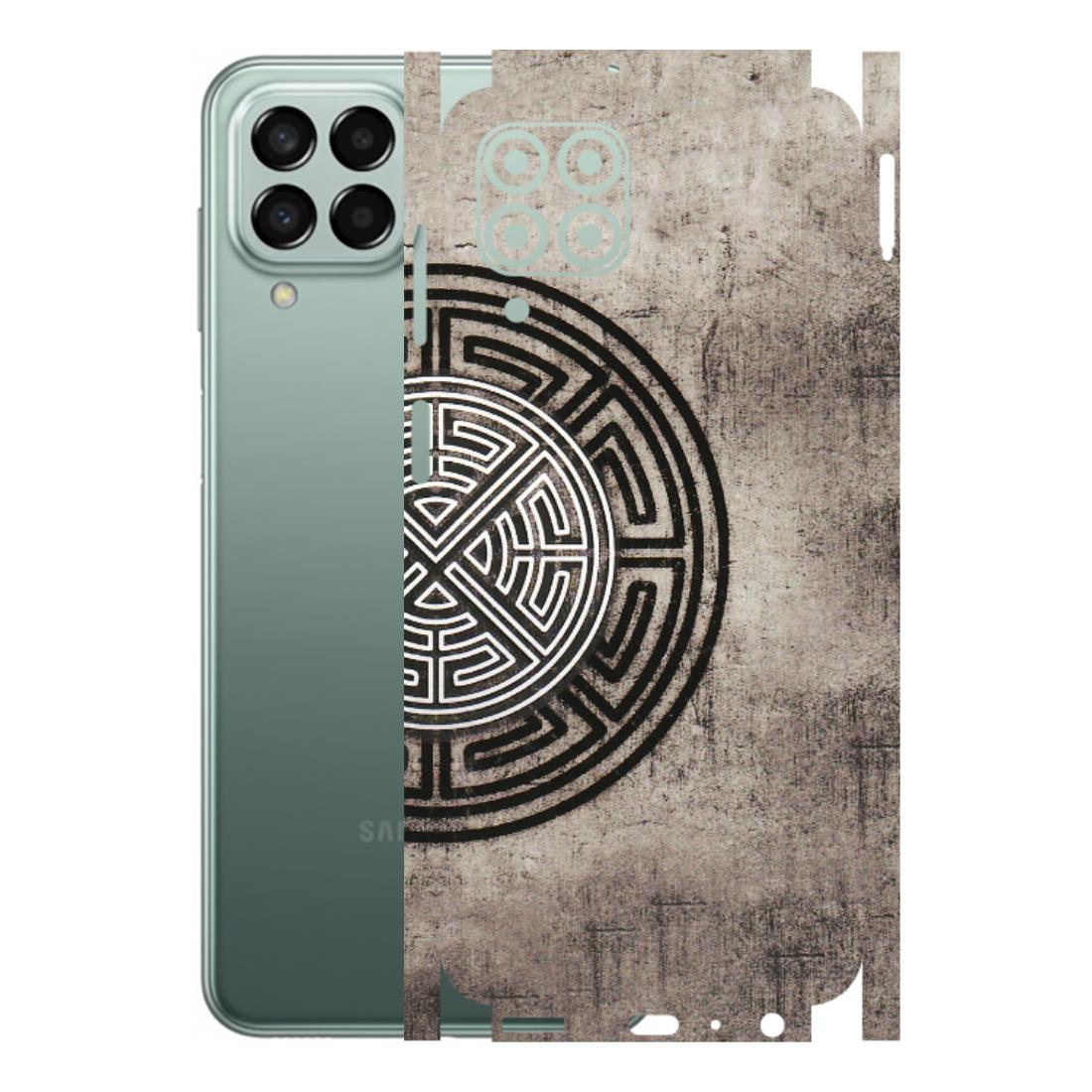 Samsung M/F/Note/Flip and C Phone Skins (All Models) - Mysterious Circular Design - 3D Embossed Finish (L-63) Samsung Galaxy M33 (5G)