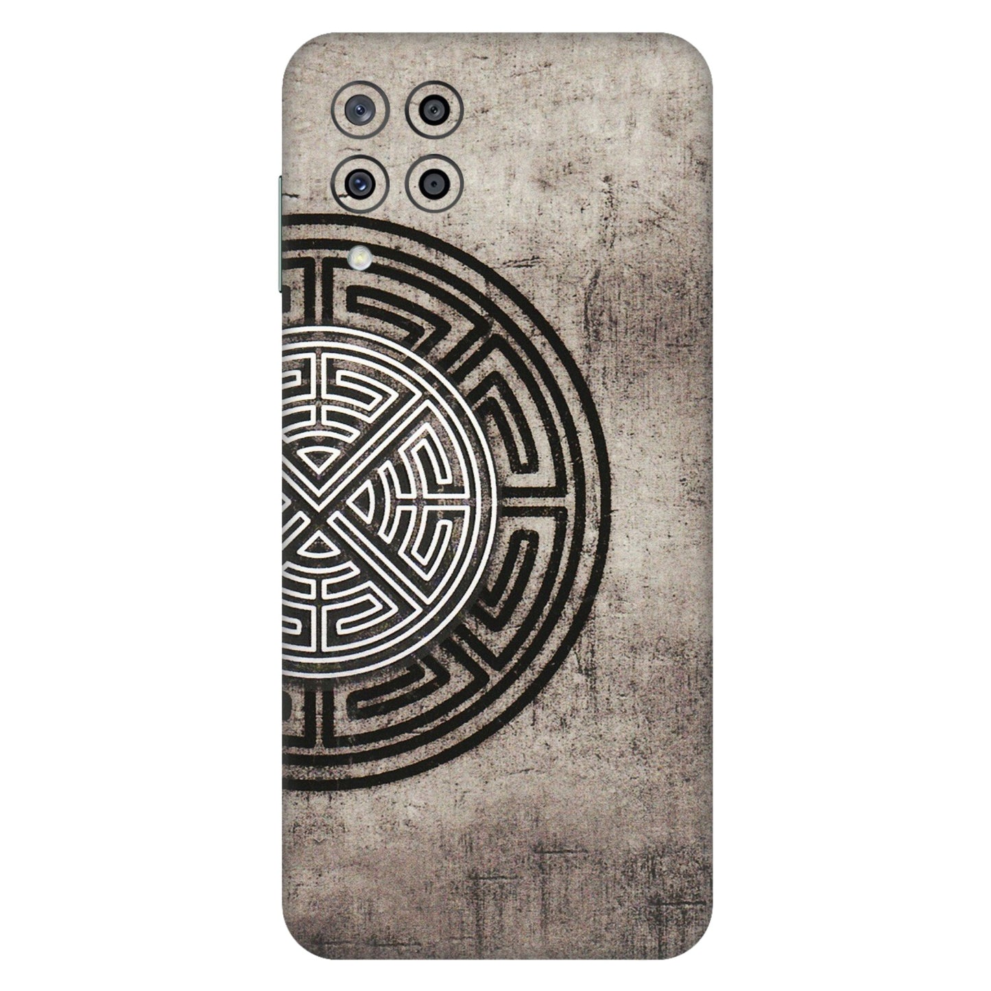 Samsung M/F/Note/Flip and C Phone Skins (All Models) - Mysterious Circular Design - 3D Embossed Finish (L-63) Samsung Galaxy M33 (5G)