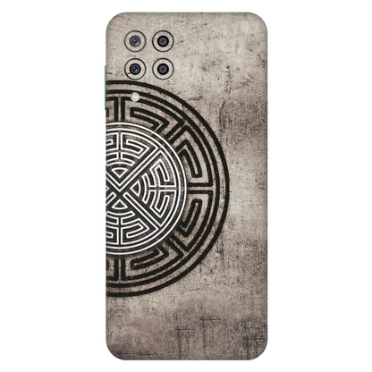 Samsung M/F/Note/Flip and C Phone Skins (All Models) - Mysterious Circular Design - 3D Embossed Finish (L-63) Samsung Galaxy M33 (5G)
