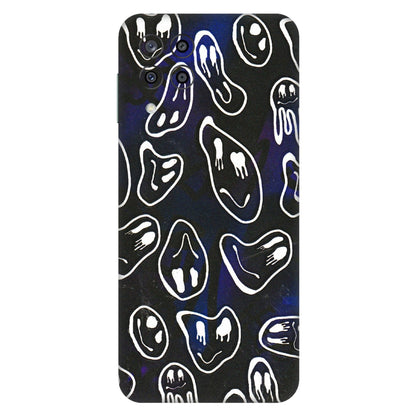 Samsung M/F/Note/Flip and C Phone Skins (All Models) - Distorted Smileys - 3D Embossed Finish (L-92) Samsung Galaxy M33 (5G)