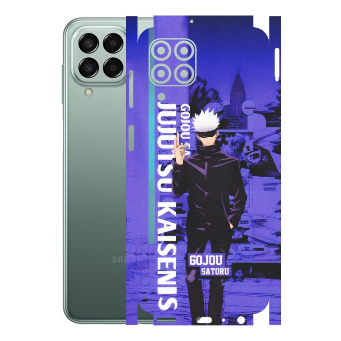 Samsung M/F/Note/Flip and C Phone Skins (All Models) - Jujutsu Kaisen Gojo - Matte Finish (M-05) Samsung Galaxy M33 (5G)