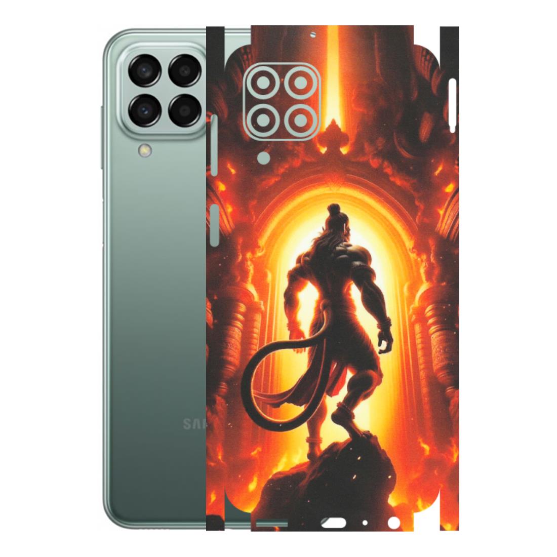 Samsung M/F/Note/Flip and C Phone Skins (All Models) - HanumanJi - Matte Finish (M-06) Samsung Galaxy M33 (5G)