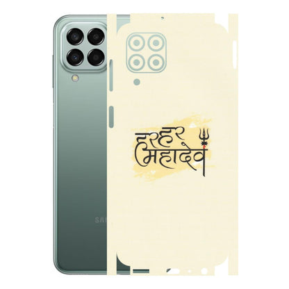 Samsung M/F/Note/Flip and C Phone Skins (All Models) - Har Har Mahadev - Matte Finish (M-10) Samsung Galaxy M33 (5G)