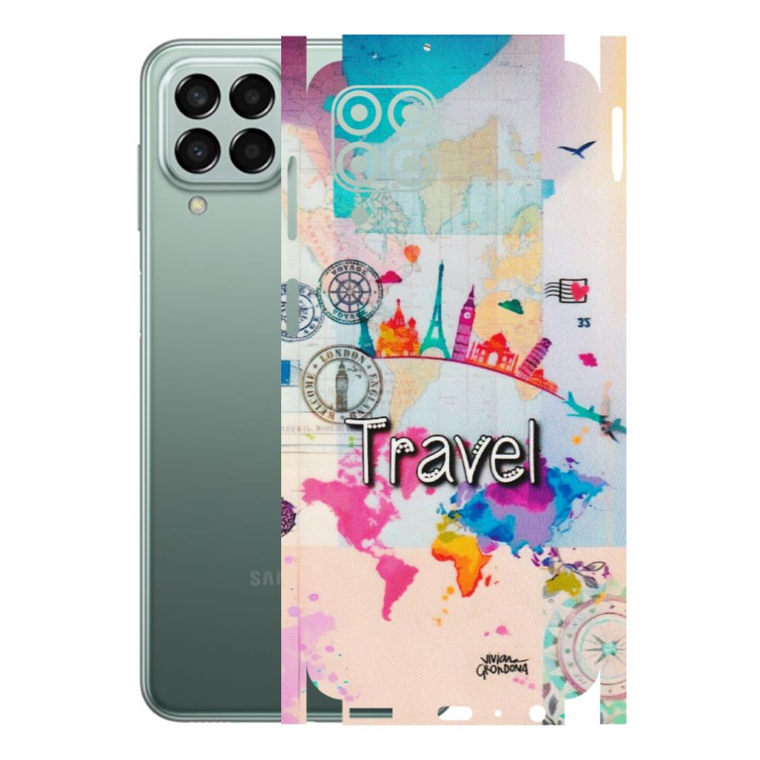 Samsung M/F/Note/Flip and C Phone Skins (All Models) - Travel The Wonders - Matte Finish (M-108) Samsung Galaxy M33 (5G)