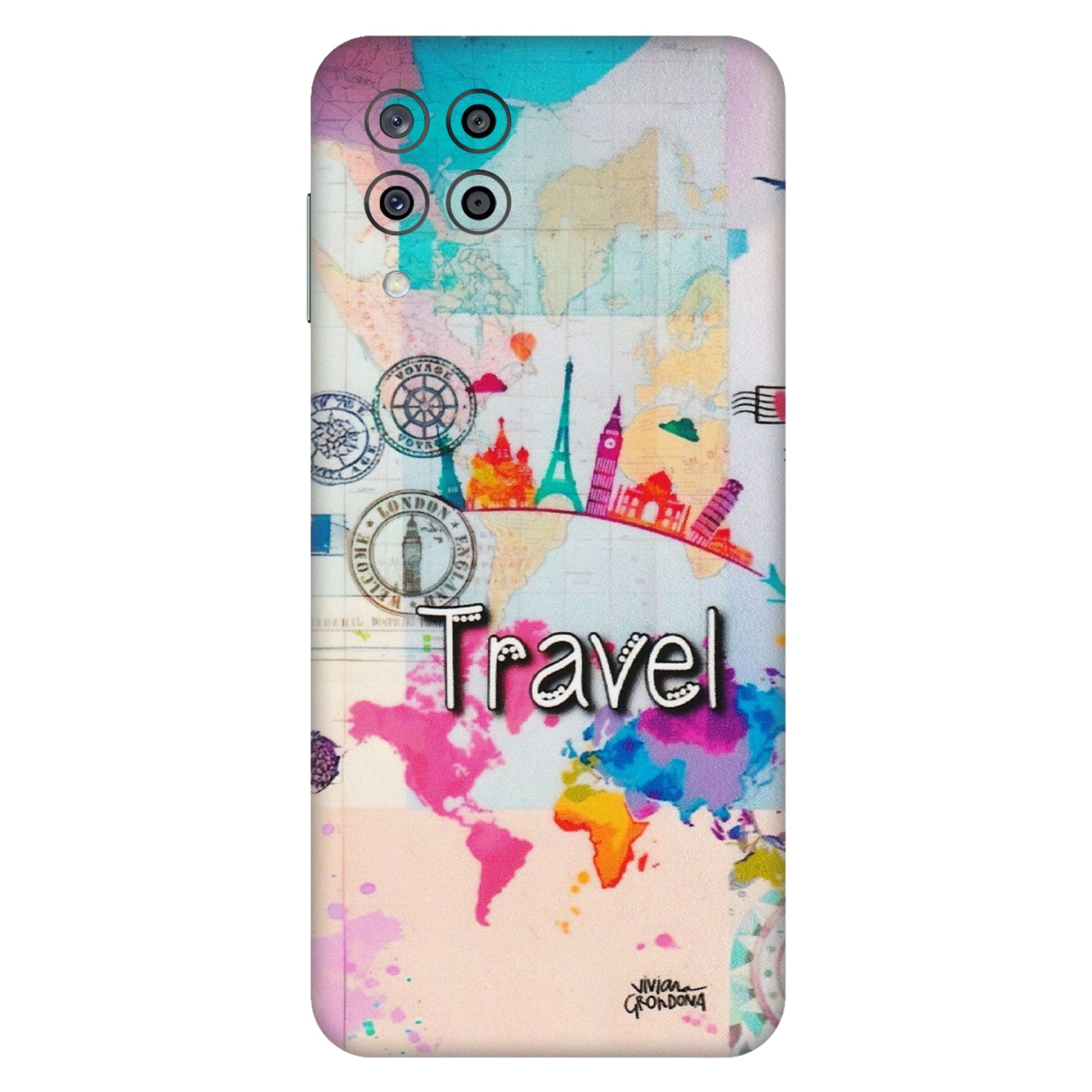 Samsung M/F/Note/Flip and C Phone Skins (All Models) - Travel The Wonders - Matte Finish (M-108) Samsung Galaxy M33 (5G)