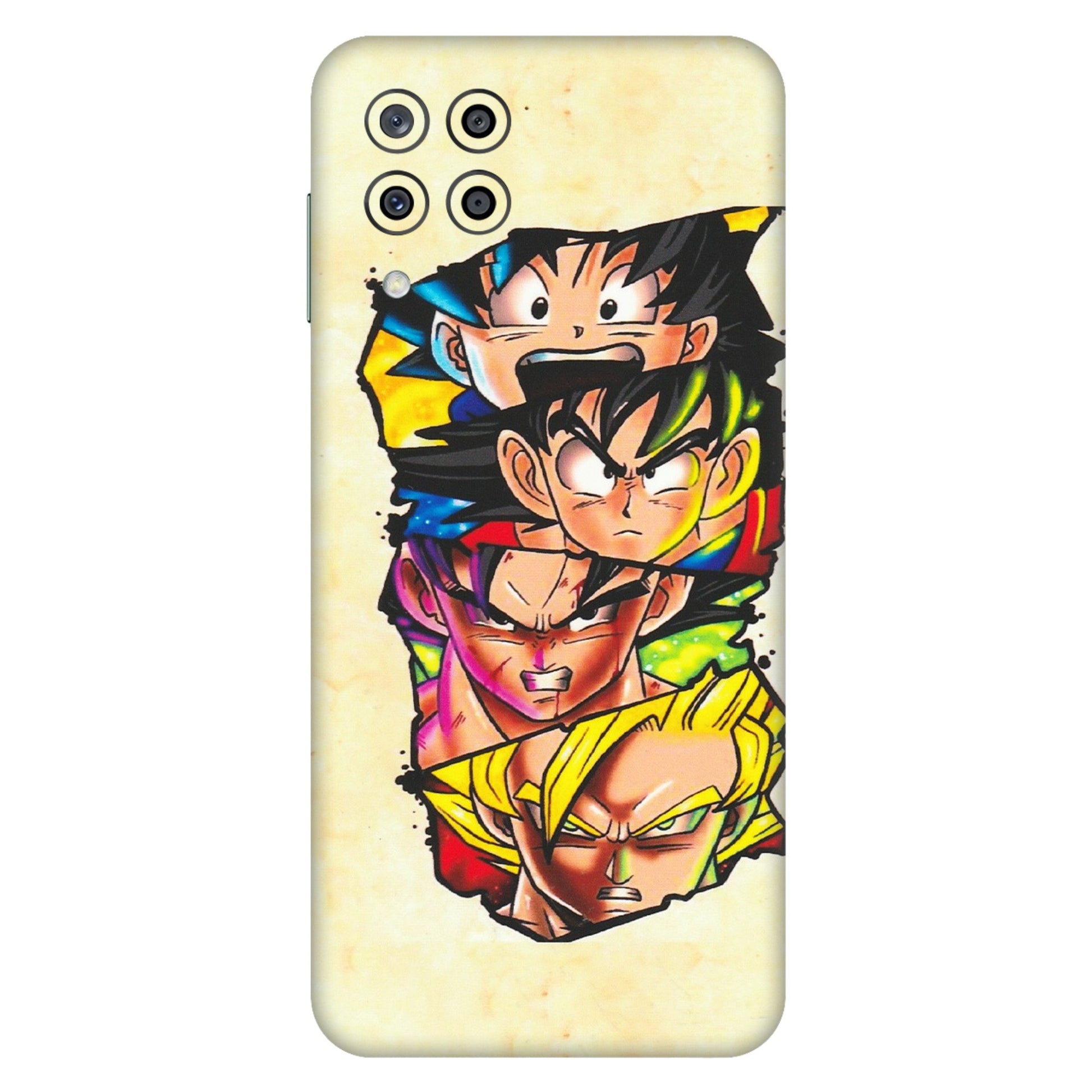 Samsung M/F/Note/Flip and C Phone Skins (All Models) - Angry Multi Anime - Matte Finish (M-113) Samsung Galaxy M33 (5G)