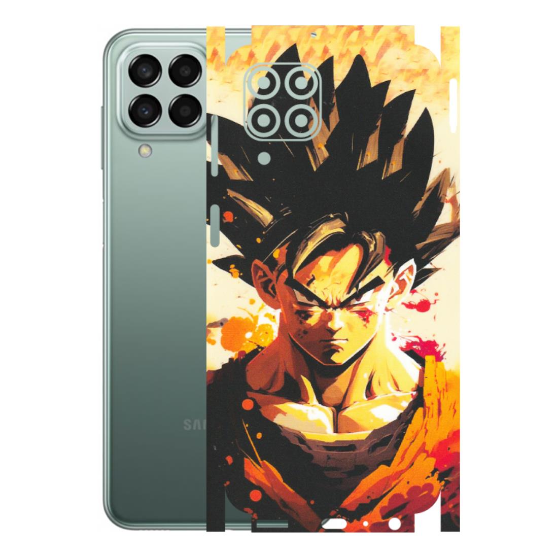 Samsung M/F/Note/Flip and C Phone Skins (All Models) - Angry Goku - Matte Finish (M-12) Samsung Galaxy M33 (5G)
