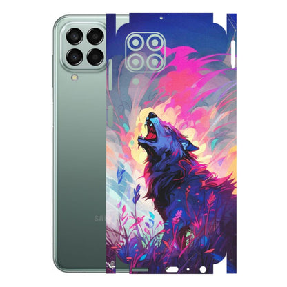 Samsung M/F/Note/Flip and C Phone Skins (All Models) - New Wild Wolf Abstract - Matte Finish (M-125) Samsung Galaxy M33 (5G)