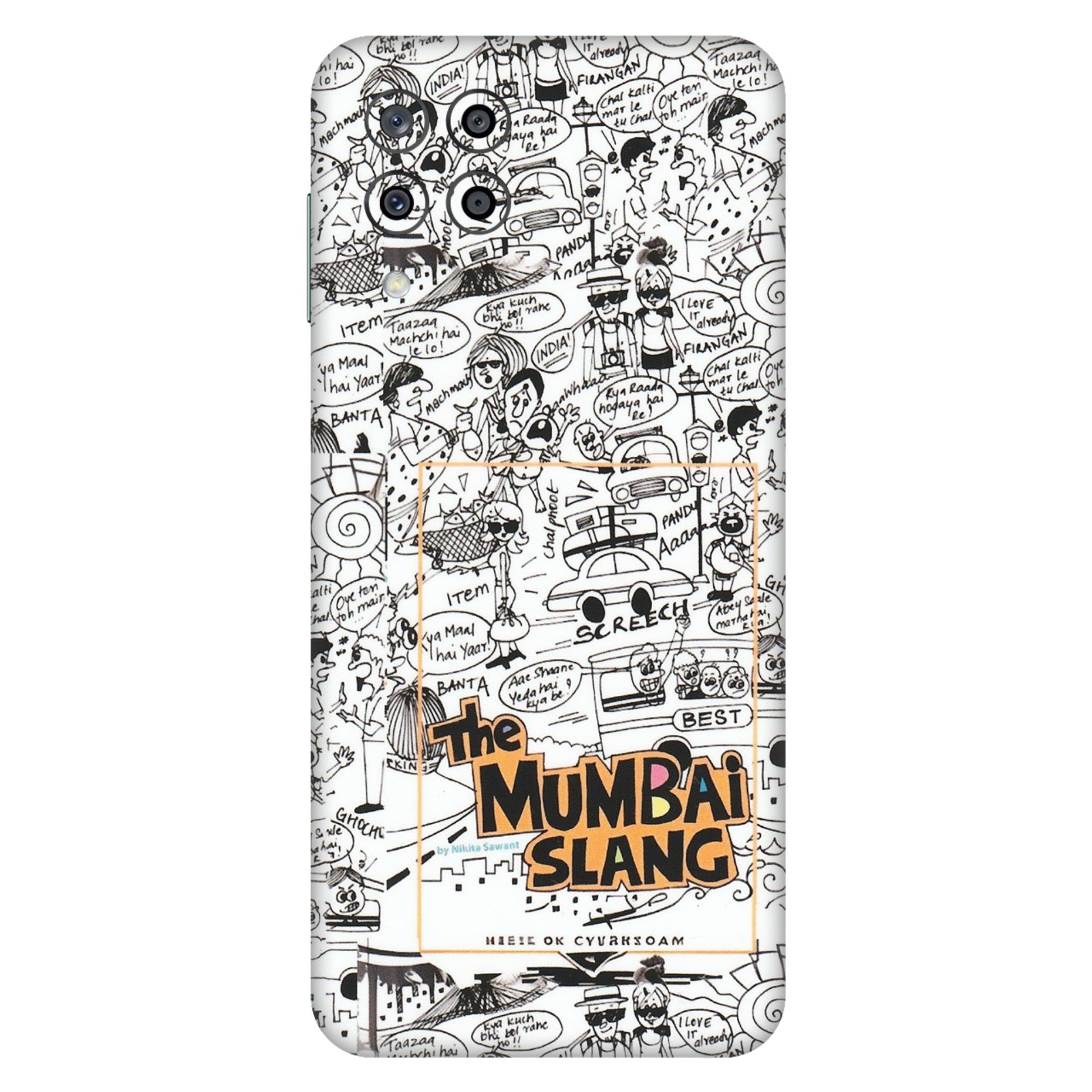 Samsung M/F/Note/Flip and C Phone Skins (All Models) - The Mumbai Slang - Matte Finish (M-142) Samsung Galaxy M33 (5G)
