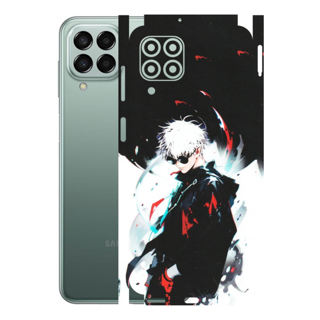 Samsung M/F/Note/Flip and C Phone Skins (All Models) - Gojo Powerful Charater Kaisen Anime - Matte Finish (M-144) Samsung Galaxy M33 (5G)