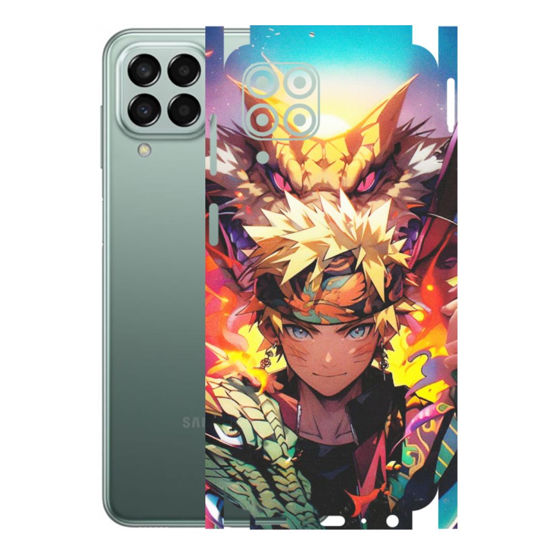 Samsung M/F/Note/Flip and C Phone Skins (All Models) - Angry Naruto Anime - Matte Finish (M-148) Samsung Galaxy M33 (5G)
