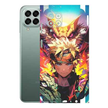 Samsung M/F/Note/Flip and C Phone Skins (All Models) - Angry Naruto Anime - Matte Finish (M-148) Samsung Galaxy M33 (5G)