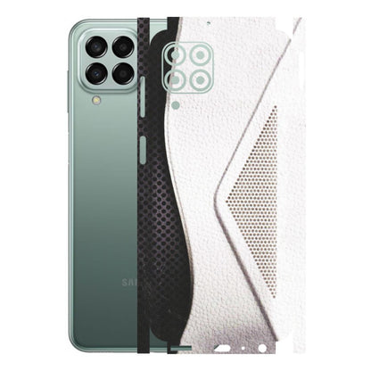 Samsung M/F/Note/Flip and C Phone Skins (All Models) - Black And White Iconic Convoy - Matte Finish (M-149) Samsung Galaxy M33 (5G)