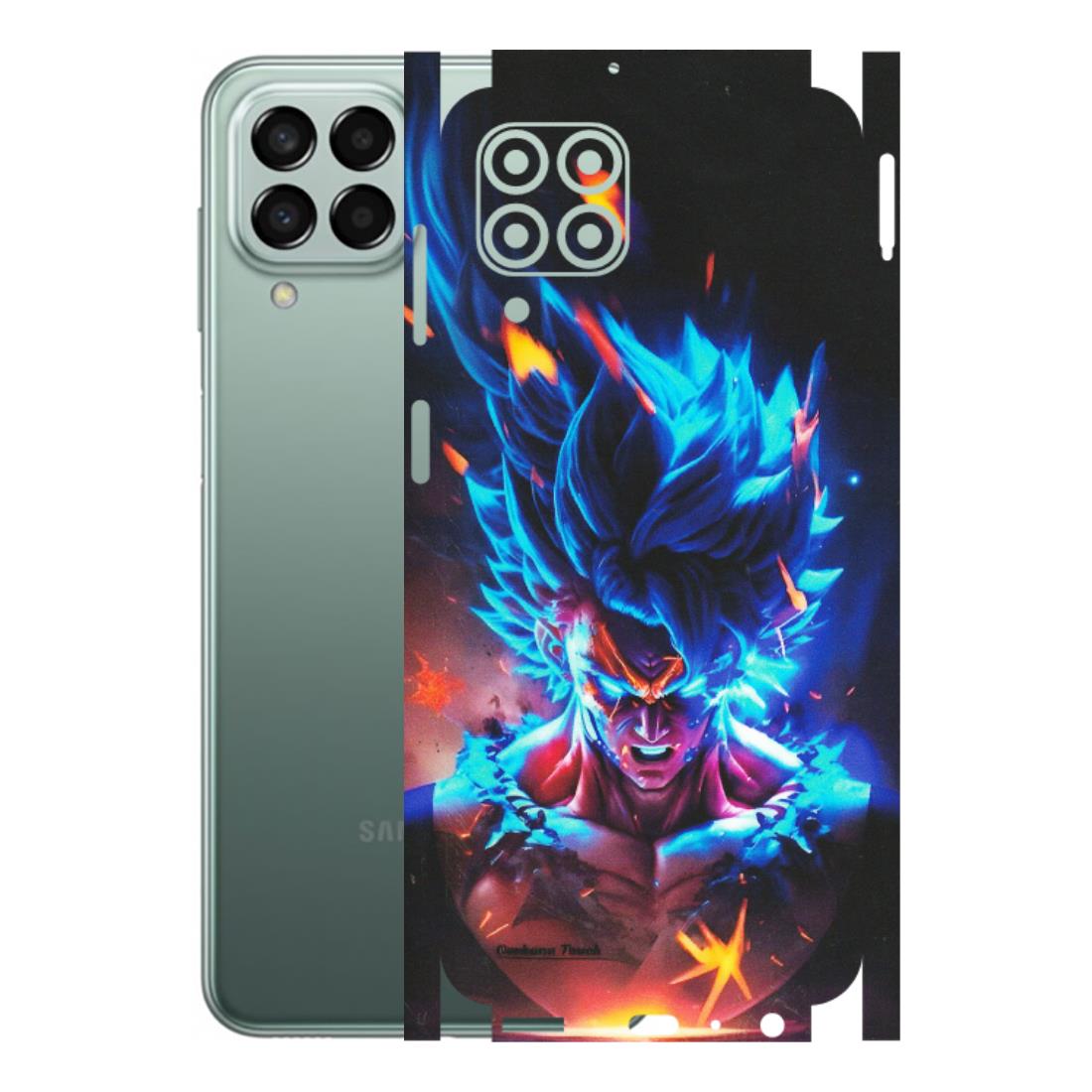 Samsung M/F/Note/Flip and C Phone Skins (All Models) - Angry Goku Dragon Ball Anime - Matte Finish (M-150) Samsung Galaxy M33 (5G)
