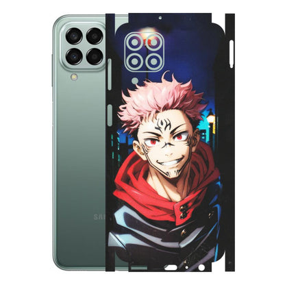 Samsung M/F/Note/Flip and C Phone Skins (All Models) - Yuji Itadori Funny Face Anime - Matte Finish (M-152) Samsung Galaxy M33 (5G)