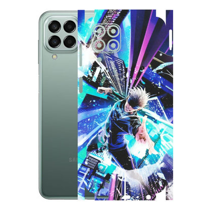 Samsung M/F/Note/Flip and C Phone Skins (All Models) - Manga Action Jujustu Kaisen Anime - Matte Finish (M-155) Samsung Galaxy M33 (5G)