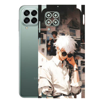 Samsung M/F/Note/Flip and C Phone Skins (All Models) - Gojo Satoru Jujustu Kaisen Anime - Matte Finish (M-156) Samsung Galaxy M33 (5G)